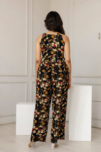 Thumbnail for Women Black Printed Co-Ord set - Rasiya