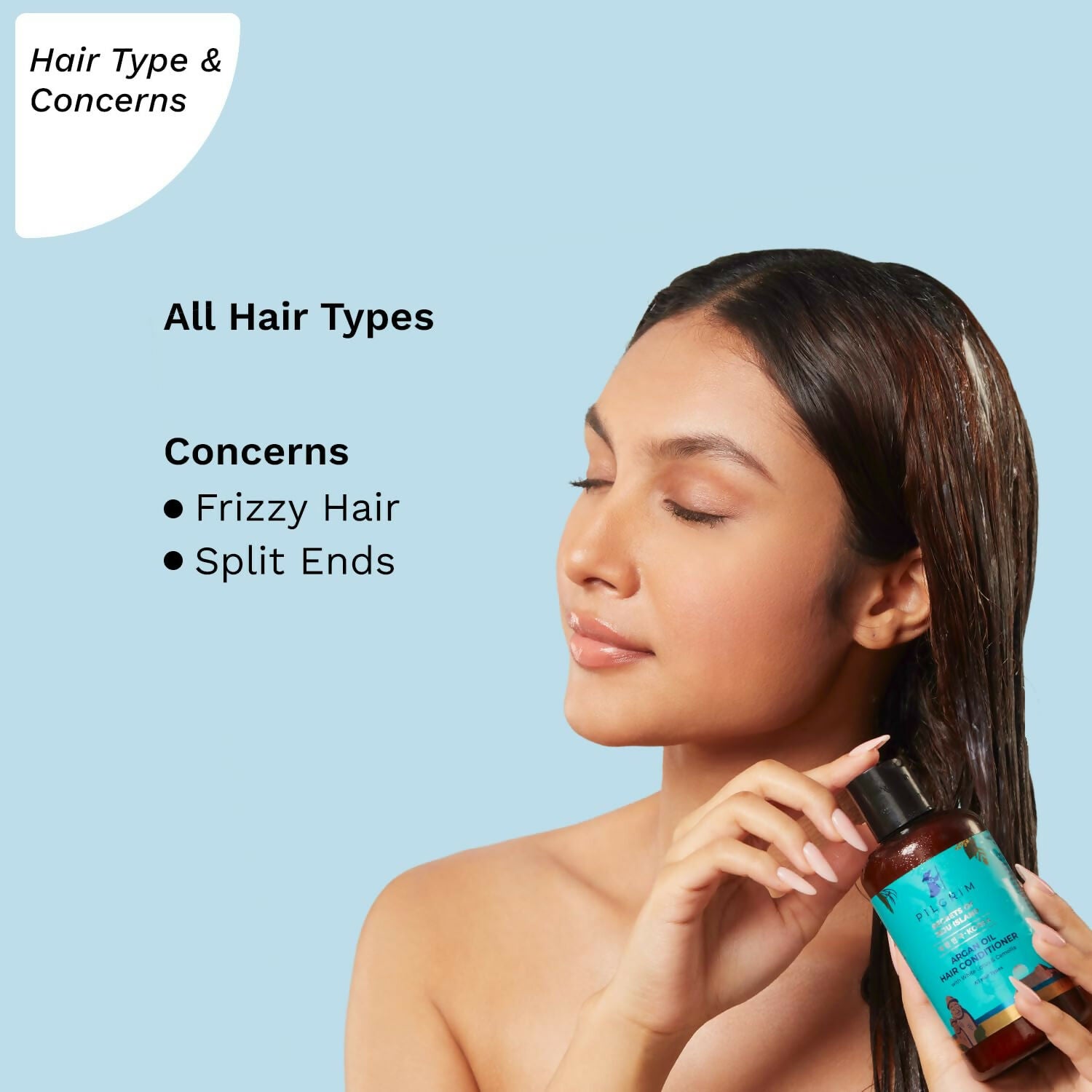 Pilgrim Korean Argan Oil Hair Conditioner with White Lotus & Camellia - Distacart