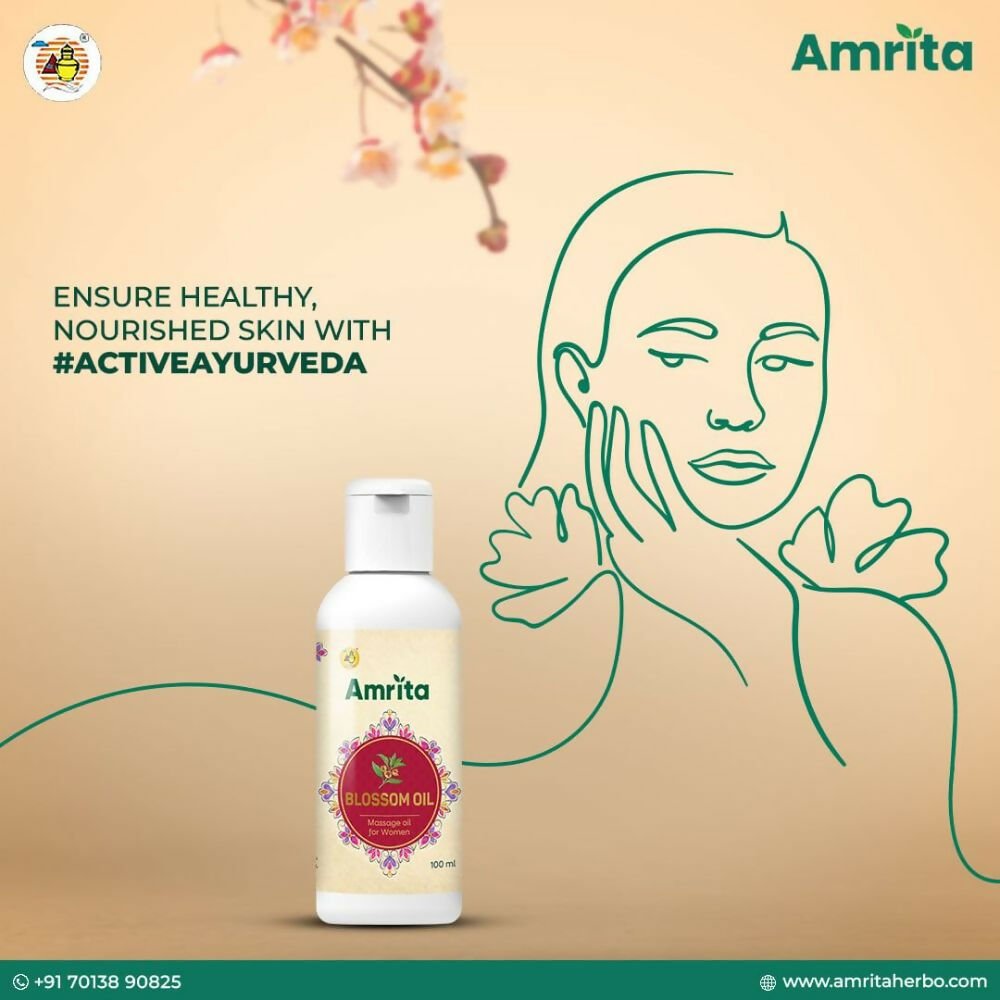 Amrita Blossom Oil - Massage Oil for Women - Distacart