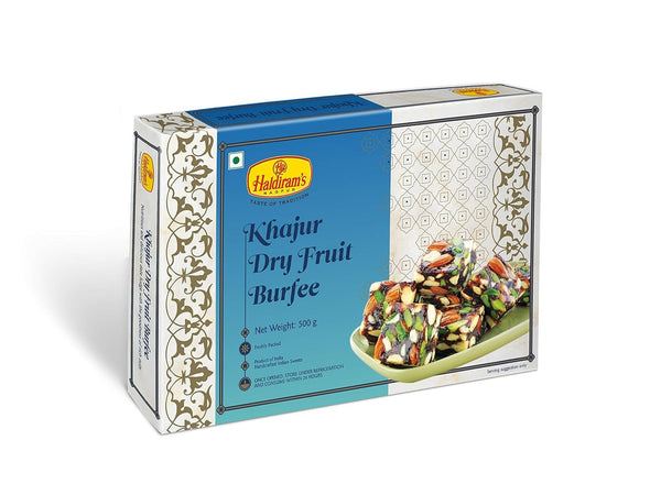 Haldiram's Khajoor Dry Fruit Burfi - Distacart