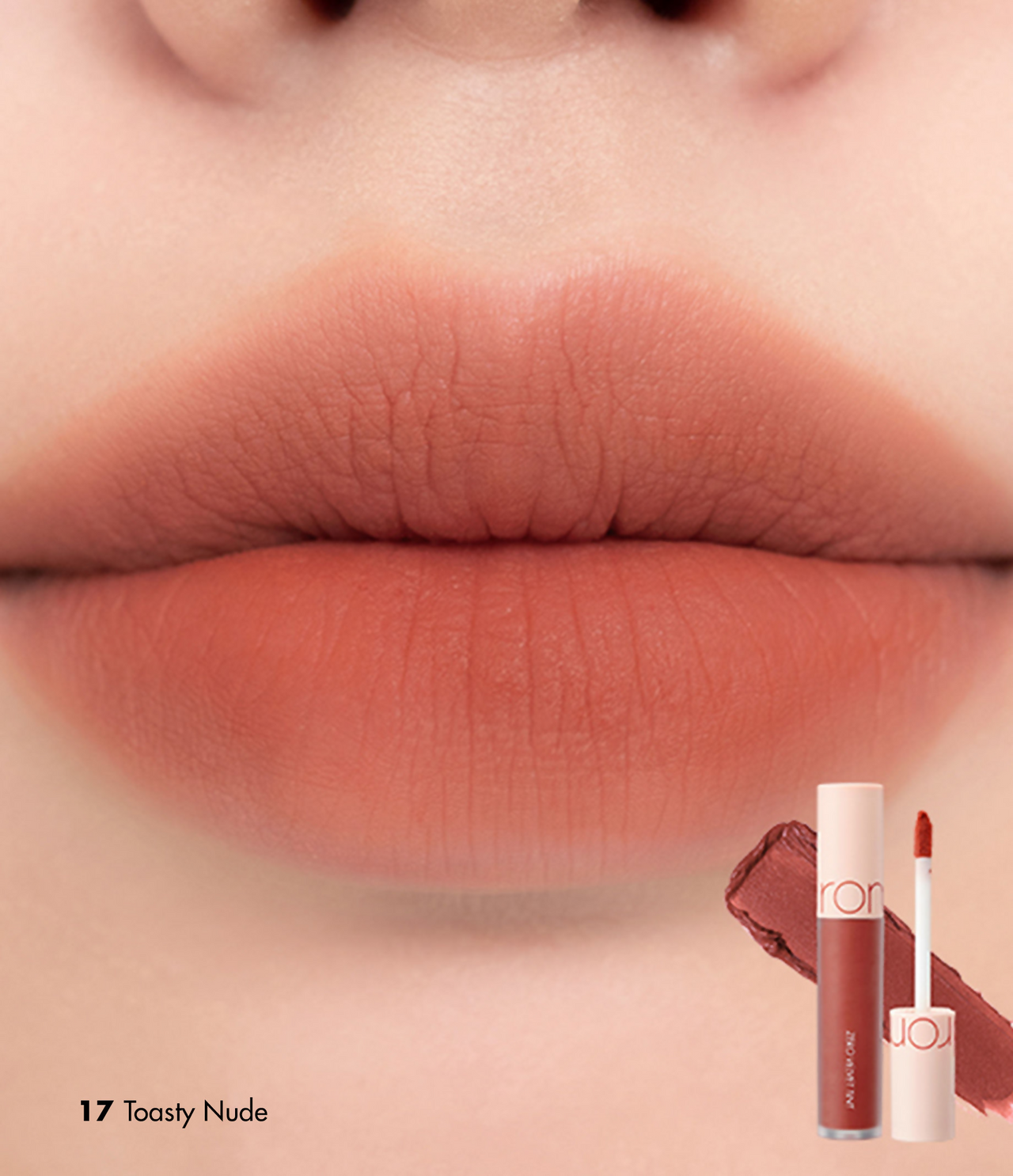 Rom&nd Zero Velvet Tint - 17 Toasty Nude