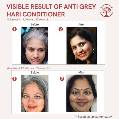 Ivory Natural Grey Hair Conditioner For Early Of Greying, Strengthens Hair - Distacart