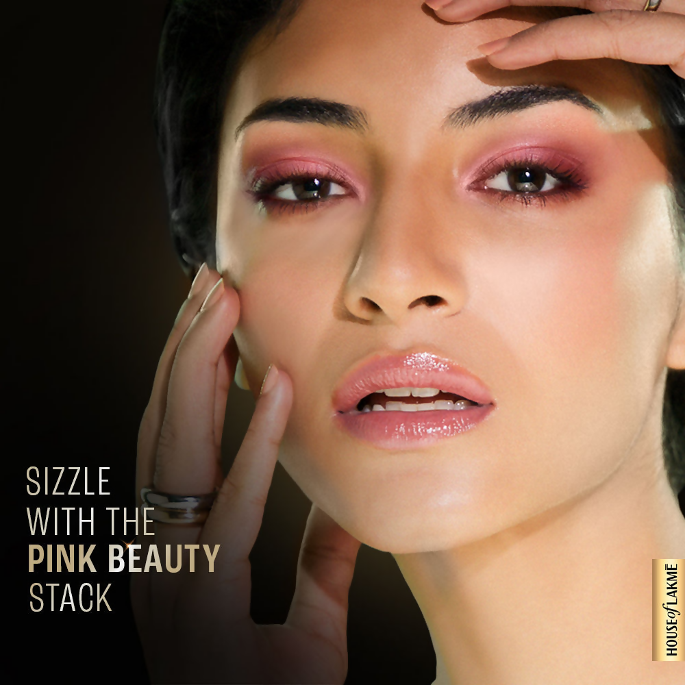 Lakme 9 To 5 Eyeconic Cream Powder Eyeshadow Stack - Pink Beauty - Distacart