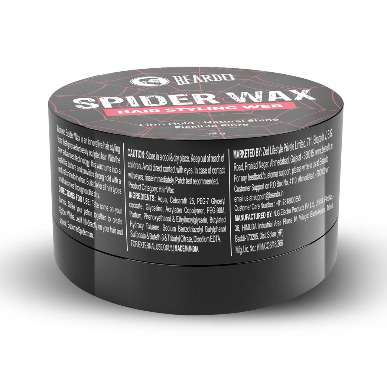 Beardo Spider Wax Hair Styling Web - Distacart
