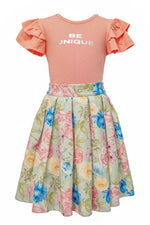 Thumbnail for liana_girls_tee_and_skirt_front