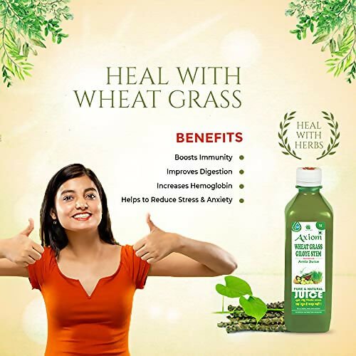 Axiom Wheat Grass Juice - Distacart