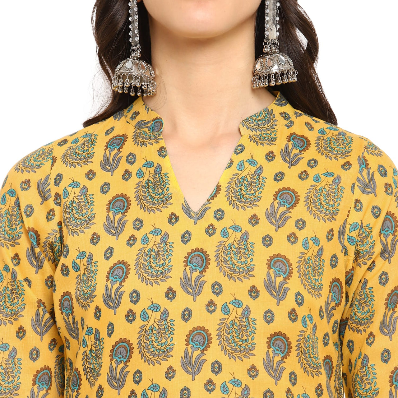 Women Cotton Printed Kurta Pant Set - Rasiya