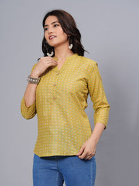 Thumbnail for Women Elegant Printed Cotton Top - Rasiya