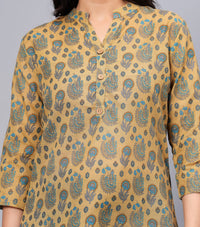Thumbnail for Women Elegant Printed Cotton Top - Rasiya