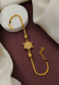 Thumbnail for Fancy Gold Plated Bracelet By House of Ree