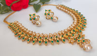 Thumbnail for Uncuts & Emeralds Bridal Jewelry Set - Distacart