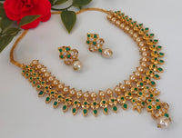 Thumbnail for Uncuts & Emeralds Bridal Jewelry Set - Distacart