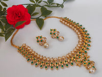 Thumbnail for Uncuts & Emeralds Bridal Jewelry Set - Distacart