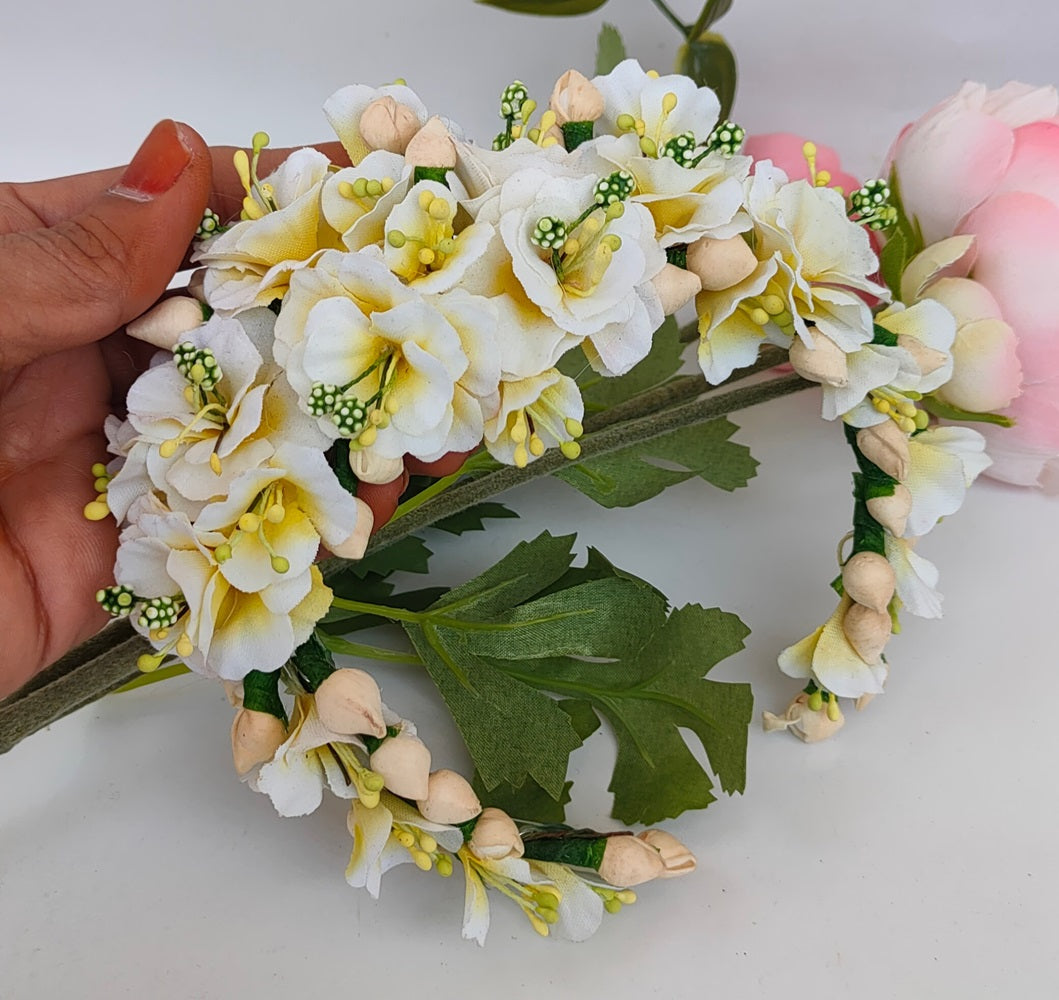White Trendy Bridal Hair Accessories - Distacart