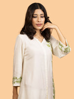 Thumbnail for Gharana India Pure Muslin Short Chikankari Kurta