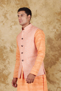 Thumbnail for Bluesaanchi Men's Atomic Tangerine Waistcoat