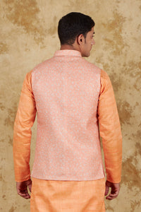 Thumbnail for Bluesaanchi Men's Atomic Tangerine Waistcoat