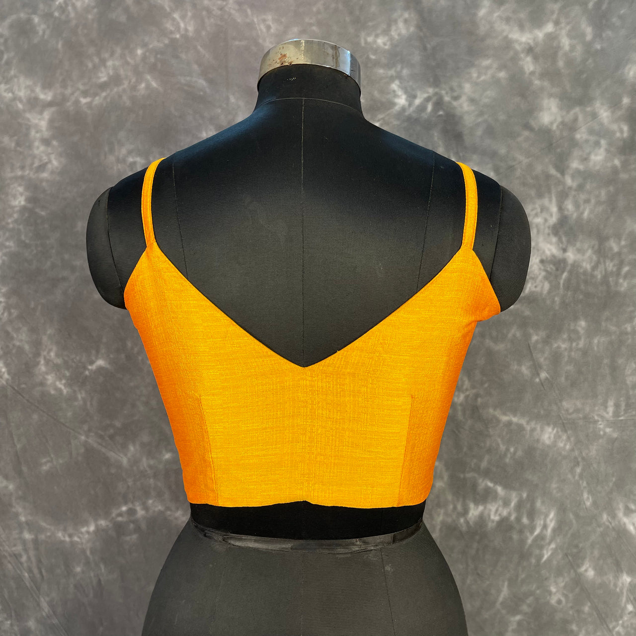 Majestic Yellow Yellow Coloured Silk Ready to Wear Blouse - kapda Tailor - Distacart