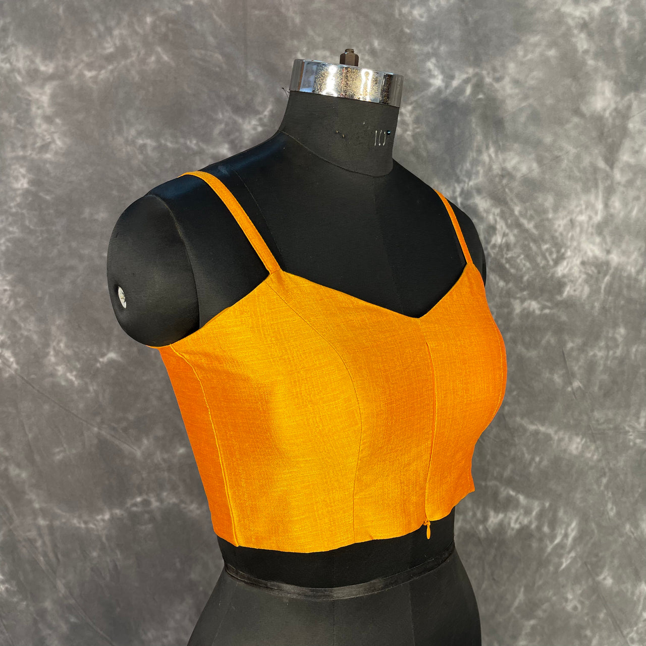 Majestic Yellow Yellow Coloured Silk Ready to Wear Blouse - kapda Tailor - Distacart