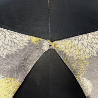 Thumbnail for Multi Print Facade Ash Grey Coloured Silk Ready to Wear Blouse - kapda Tailor - Distacart
