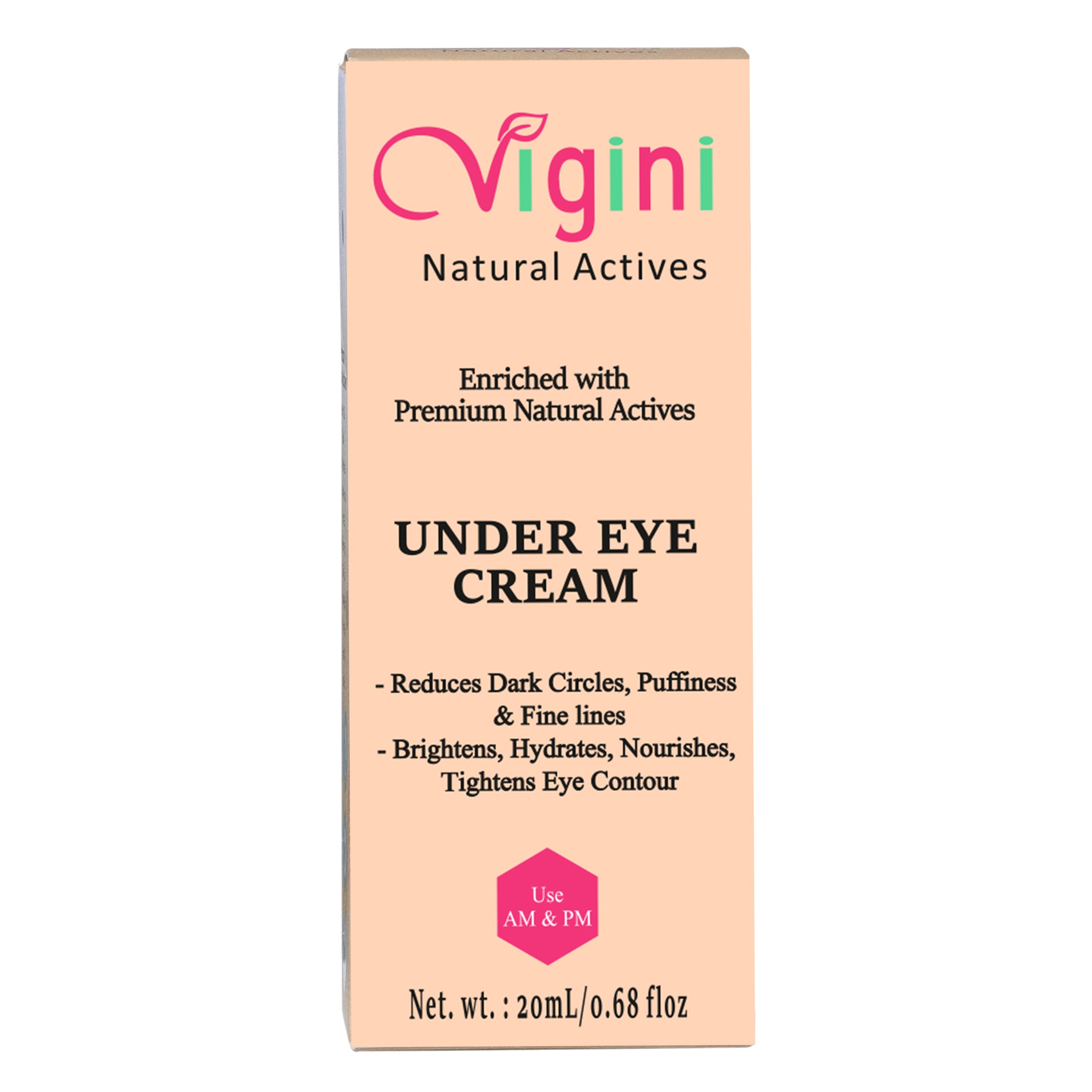Vigini Under Eye Cream For Dark Circle - Distacart