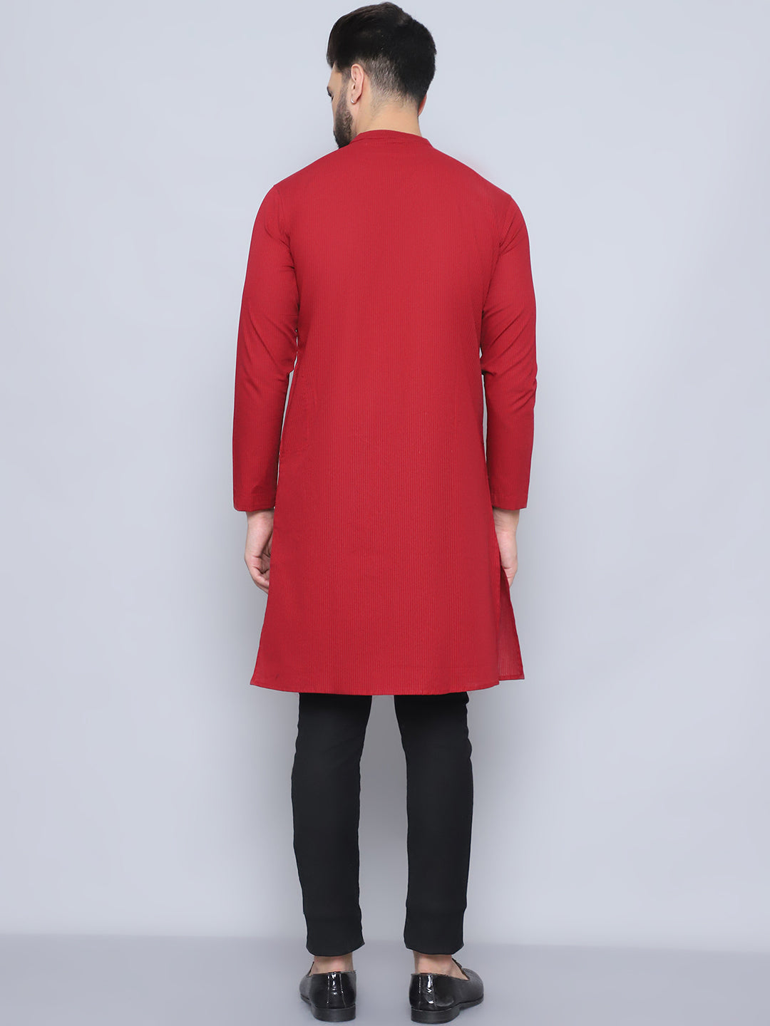 Even Apparels Men's Pure Cotton Maroon Sherwani Kurta - Distacart