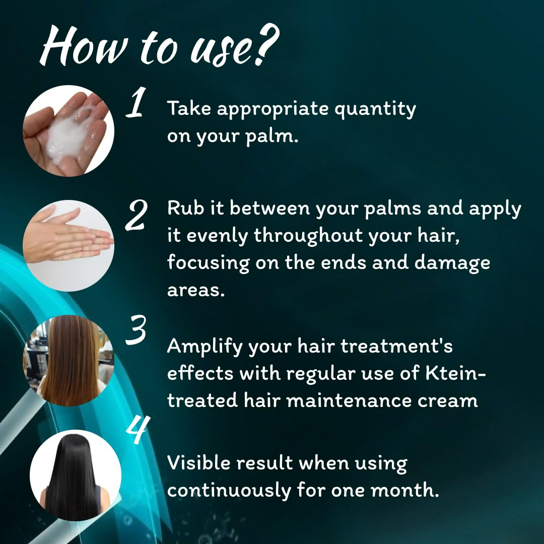 Ktein 100% Plant Based Treated Hair Maintenance Cream Natural - Distacart