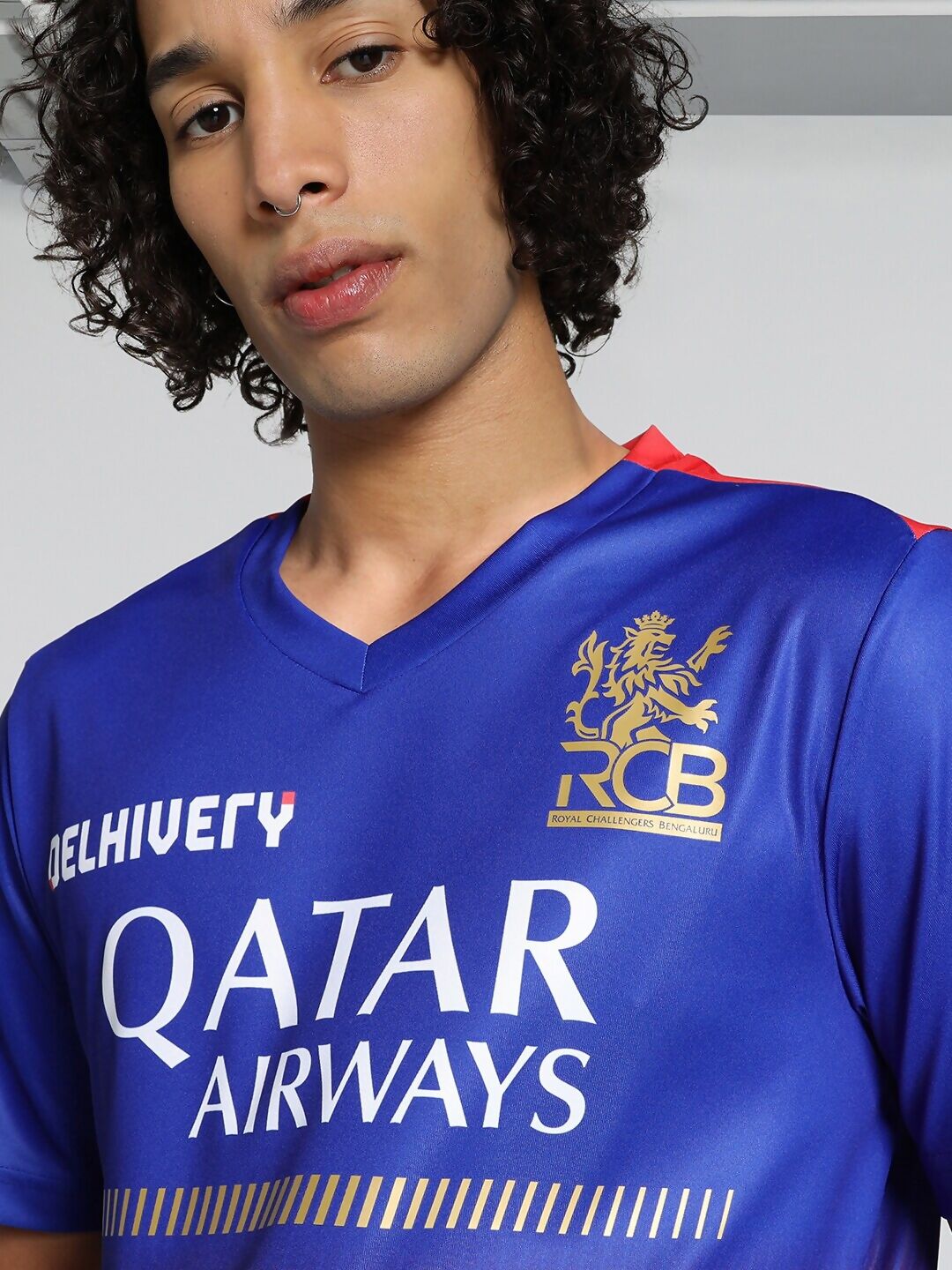 Puma X RCB 2024 Replica Printed Jersey T-shirt - Distacart