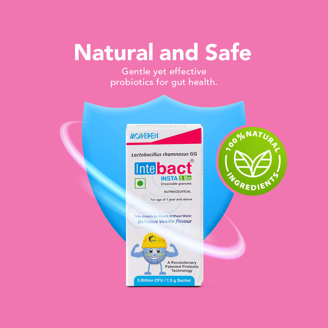 Dr. Morepen Intebact Insta Probiotic 5Bn (1.5Gm) - 6 Sachets