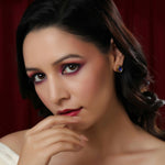 Thumbnail for Blue Kundan Studs (Blue) - Ruby Raang - Distacart