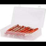 Thumbnail for Afast Bridal Wedding & Party Fashionable Colorful Glass Bangle/Kada Set, Pack Of 8 - Red - Distacart