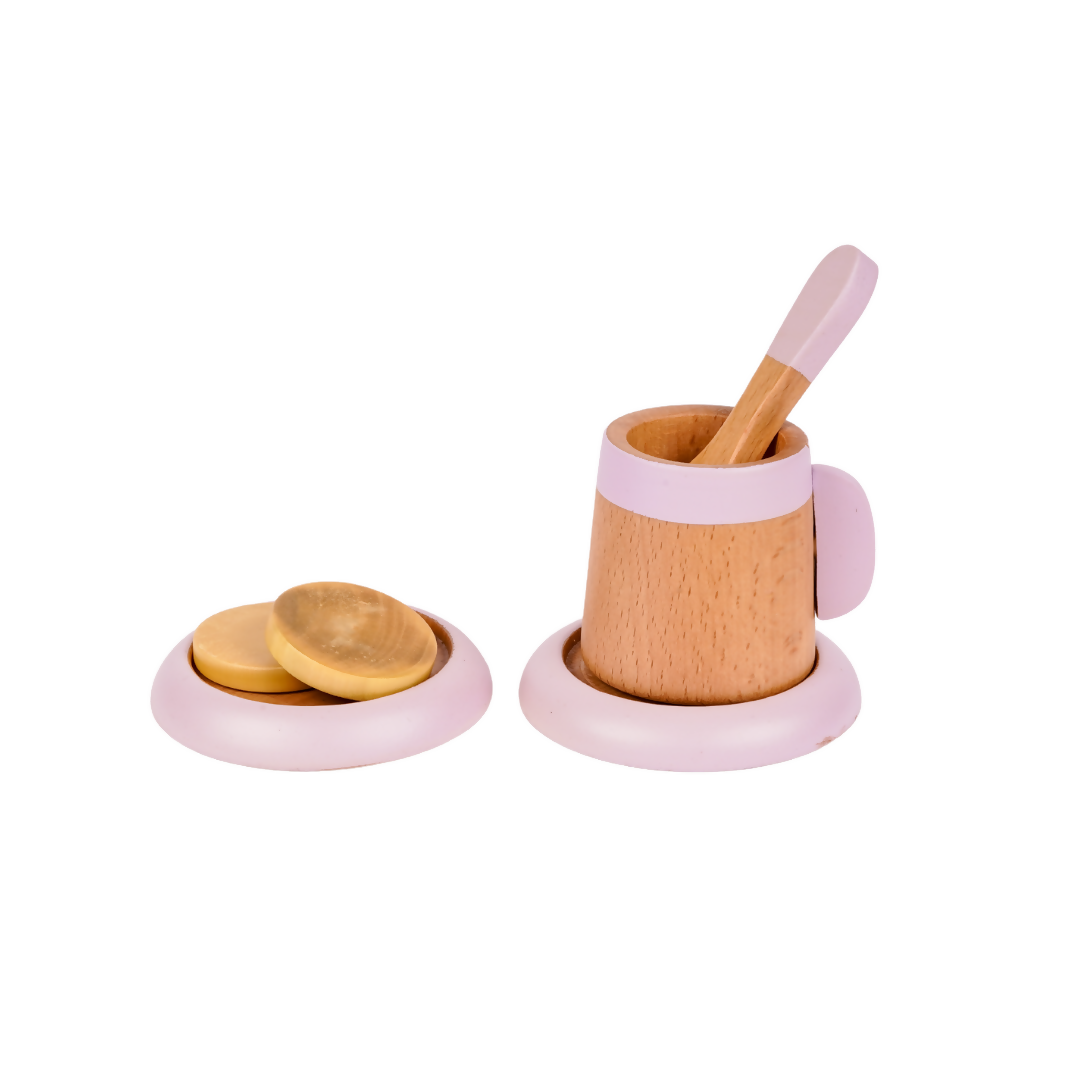 Wooden Tea Set Kitchen Toys 5