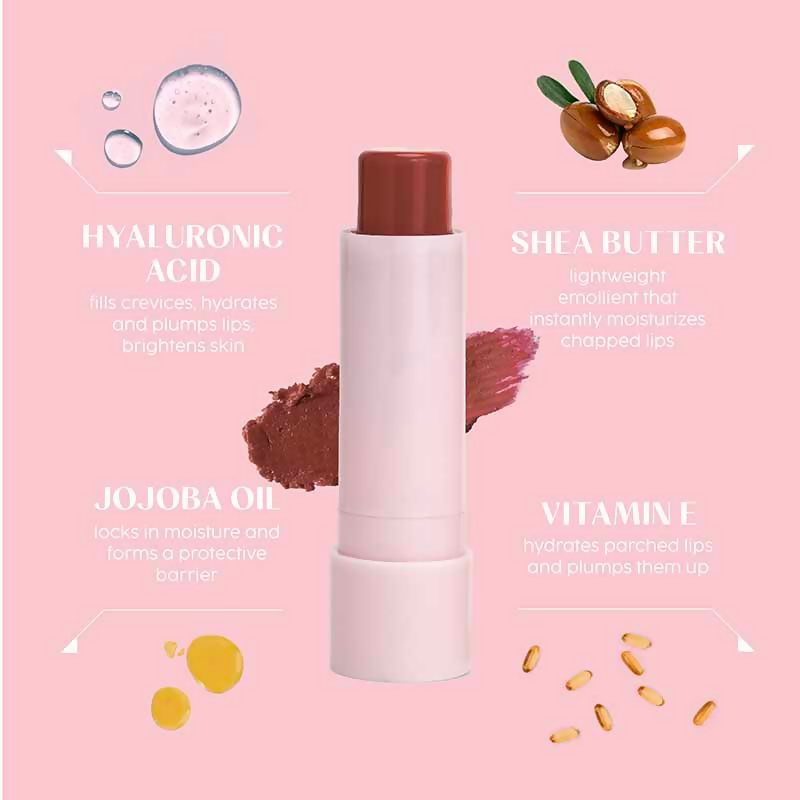 House Of Makeup Jam Packed Tinted Lip Superfood - Lush Caramel - Distacart