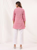 Thumbnail for Janasya Light Cotton Solid Straight Kurta