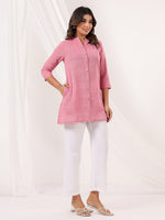 Thumbnail for Janasya Light Cotton Solid Straight Kurta