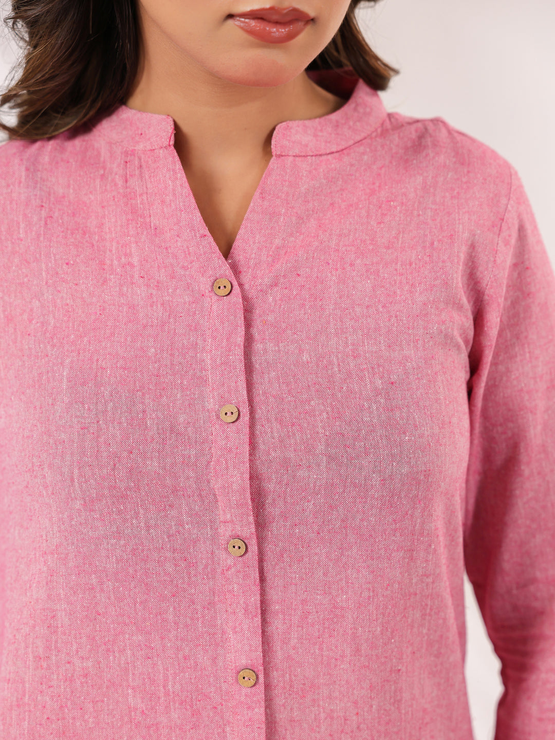 Janasya Light Cotton Solid Straight Kurta