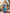 Janasya Bright Cotton Floral A-Line Tunic