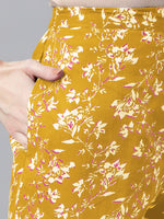 Thumbnail for Janasya Bright Cotton Floral Straight Kurta Set