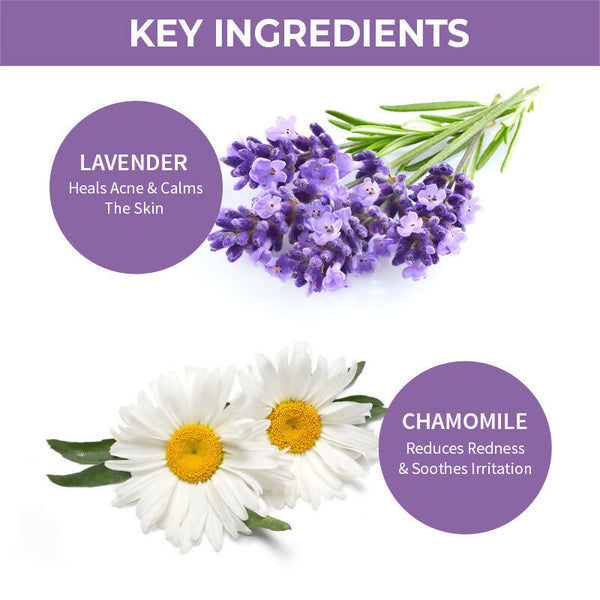 Nykaa Naturals Lavender & Chamomile Face Wash for Calm Skin - Distacart
