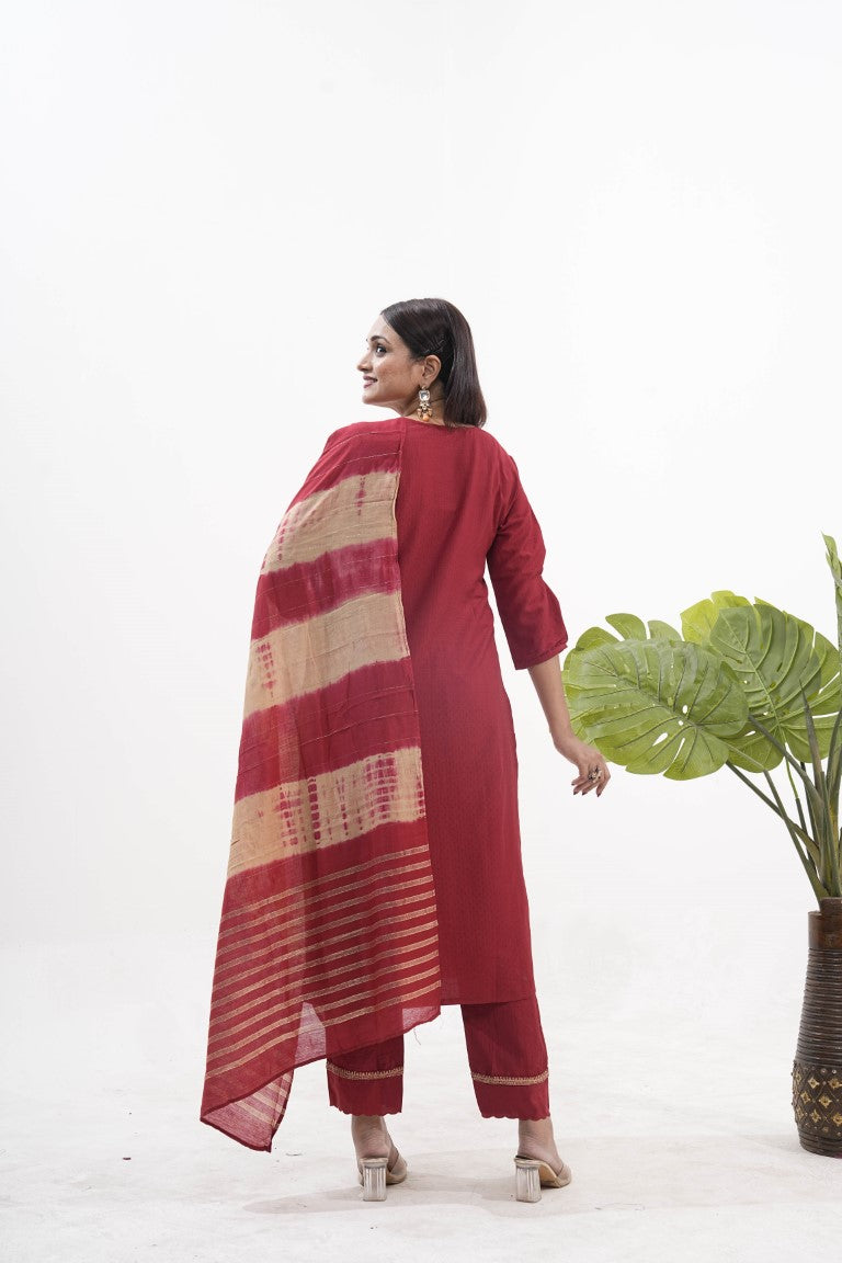 Jyoti Fashion Women's Purple Roman Silk Sequins Embroidered Kurta Set - Distacart