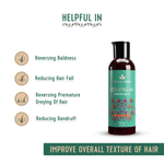 Thumbnail for Avimee Herbal Anti Hair Fall Kit - Controls Hair Fall and Nourishes Hair Root, With Rosemary, Amla, Methi & Bhringraj - Distacart
