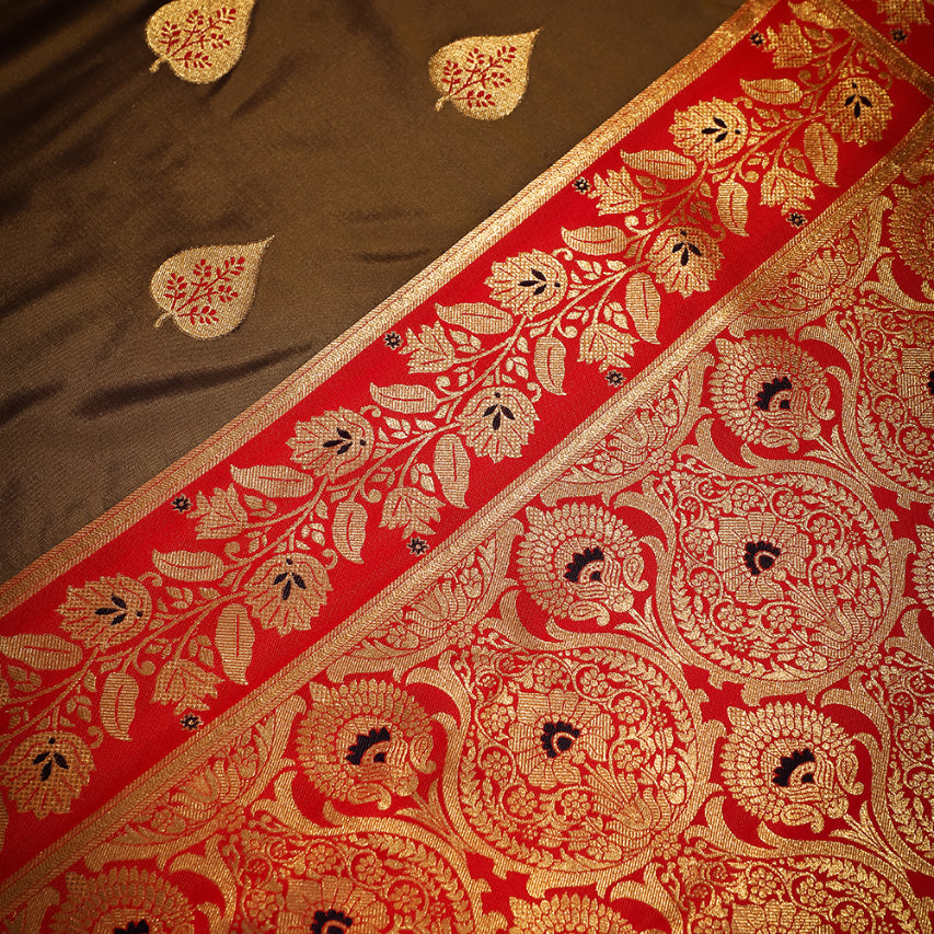 NOZ2TOZ Women Green Soft Silk Saree - Distacart