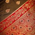 Thumbnail for NOZ2TOZ Women Green Soft Silk Saree - Distacart