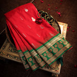 Thumbnail for NOZ2TOZ Women Pink Soft Silk Saree - Distacart