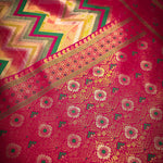Thumbnail for NOZ2TOZ Women Pink Dharmawaram Saree - Distacart