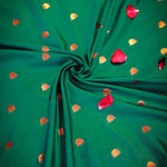 Thumbnail for NOZ2TOZ Women Blue Jaal Katan Silk Saree - Distacart