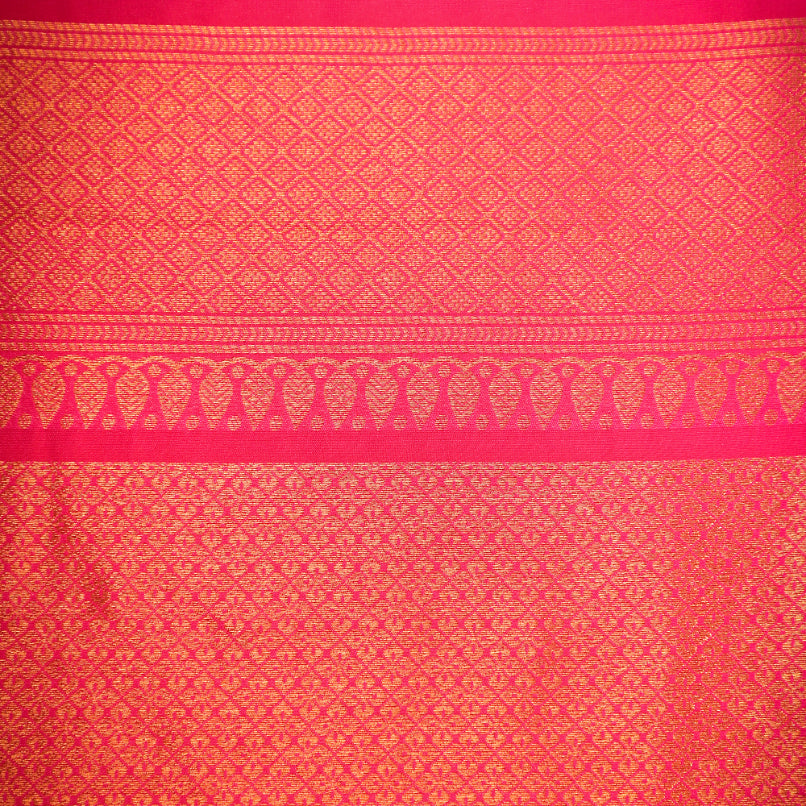 NOZ2TOZ Women Pink Katan Silk Saree - Distacart