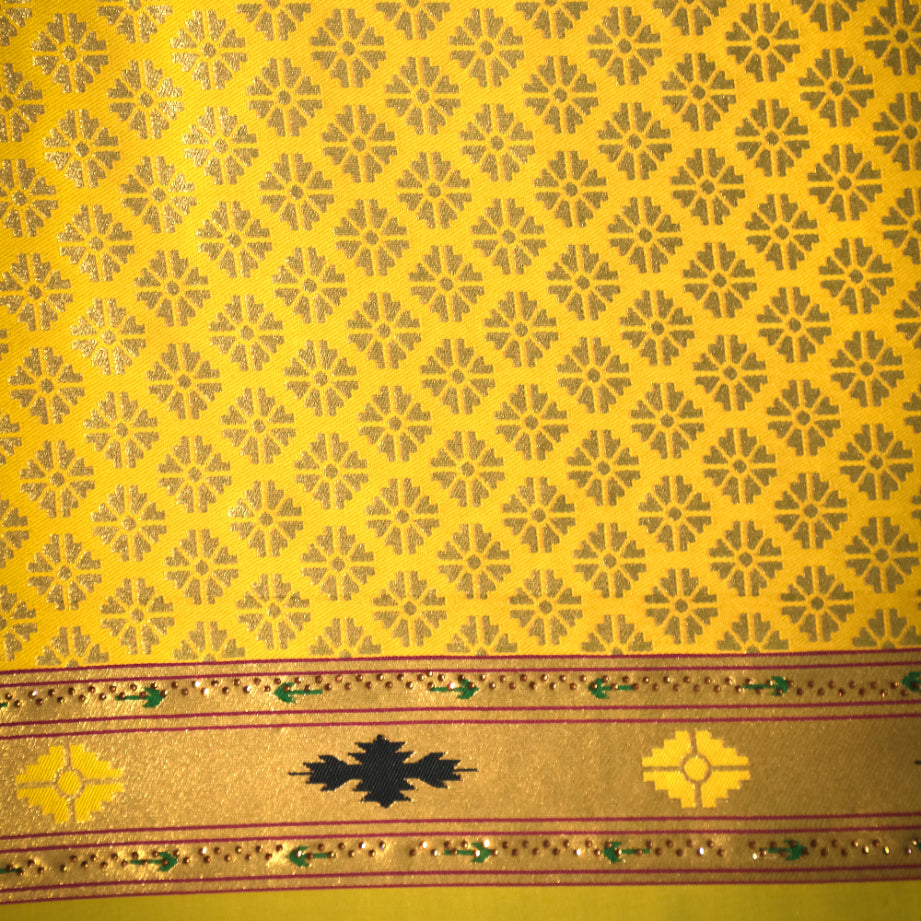 NOZ2TOZ Women Green Paithani Silk Saree - Distacart