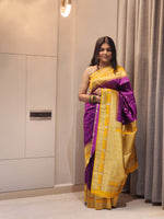Thumbnail for NOZ2TOZ Women Yellow Soft Silk Saree - Distacart