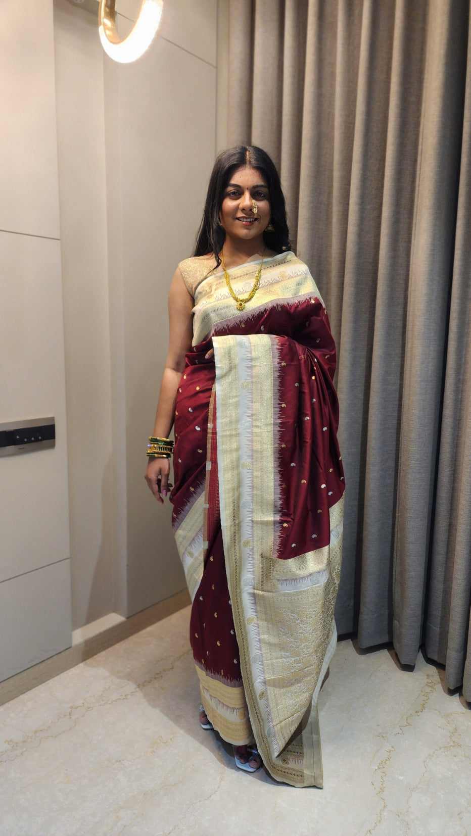 NOZ2TOZ Women Silver Soft Silk Saree - Distacart